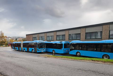 Budapesti Volvókkal enyhítik Oslo buszhiányát a késlekedő villanybuszok miatt