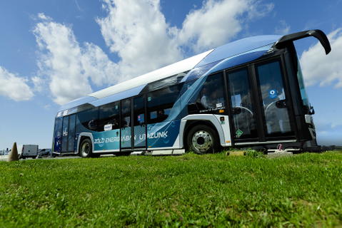 Visszatér a Volánbusz zalaegerszegi és győri helyi járataira az üzemanyagcellás Solaris tesztbusz