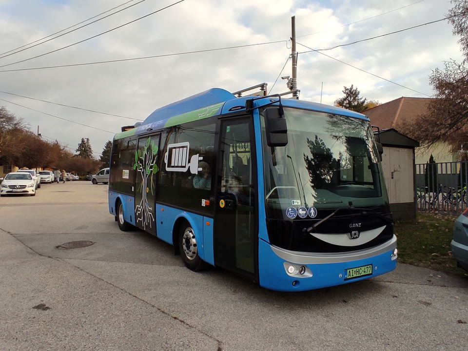 Megszerezte a típusbizonyítványt a Ganz-SOR EBN8 elektromos midibusz prototípusa