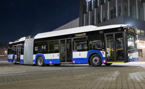 A Solaris és a Škoda Group pályázott Tallinn 40 darabos trolitenderére