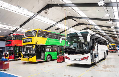 Szünetelteti jövőre a távolsági típusok gyártását az Alexander Dennis