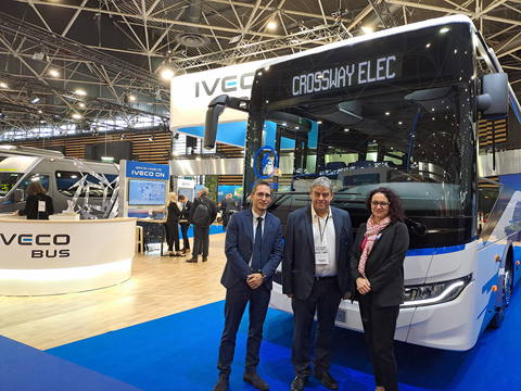 Franciaországból érkezik az új Iveco Crossway ELEC első megrendelése