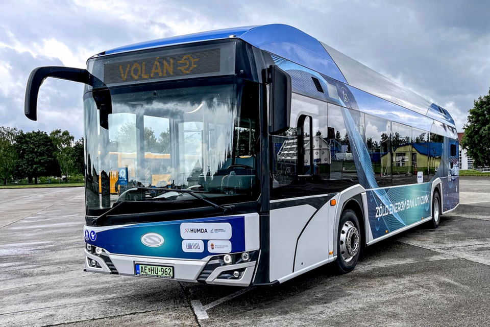 Hidrogén üzemanyagcellás autóbusz beszerzésére írt ki pályázatot a Volánbusz