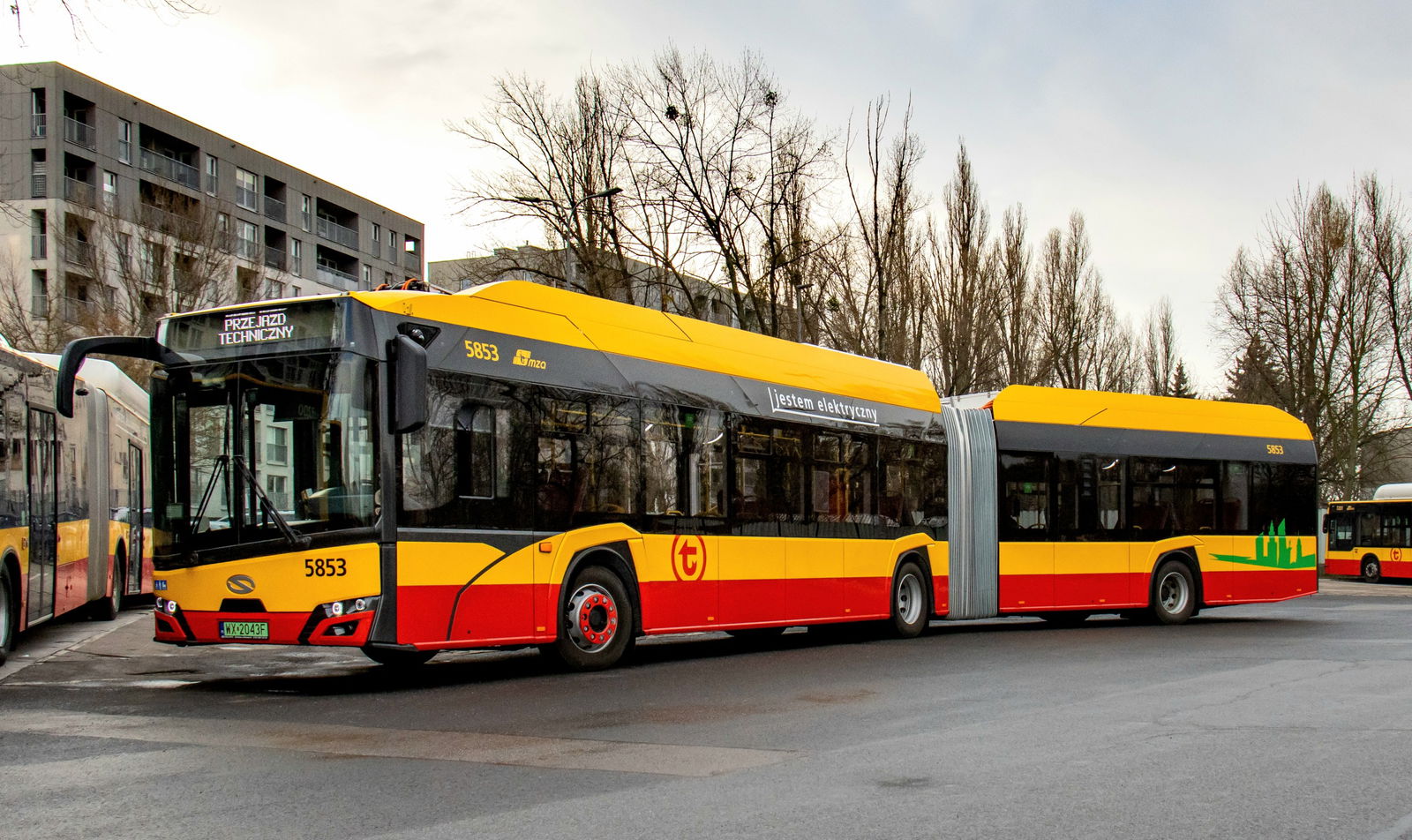 A Solarishoz került az Irizar varsói 50 darabos csuklós villanybusz megrendelése