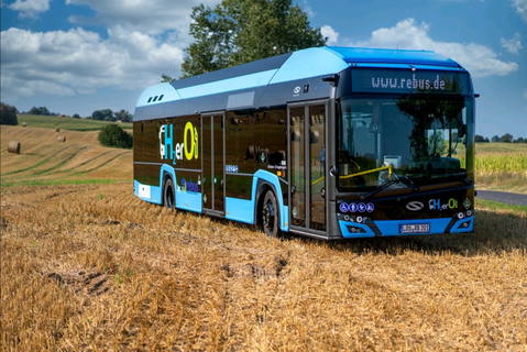 Németország második legnagyobb hidrogénbusz-flottáját állítja forgalomba a Rebus