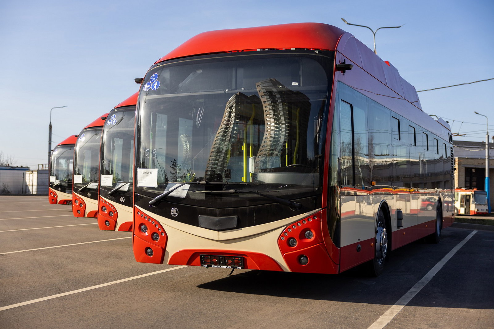 2026 végéig teljesen megújul a vilniusi trolibusz-flotta