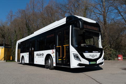 Keszthelyen áll forgalomba a Volán húszdarabos Ikarus 120e szériájának első példánya