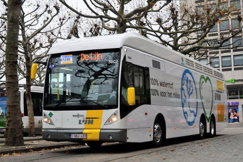 Végleg leállította hidrogénbuszait a belga De Lijn