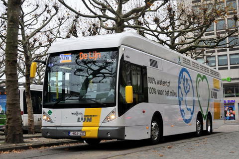 Végleg leállította hidrogénbuszait a belga De Lijn
