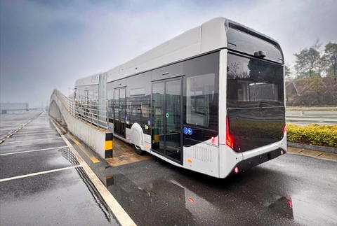 Befejeződtek a CaetanoBus hidrogénhajtású BRT-buszának gyári tesztfutásai