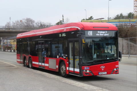 Tovább bővült a Solaris Urbino 15 LE electric svéd rendelésállománya: 81 példányt rendelt a VR