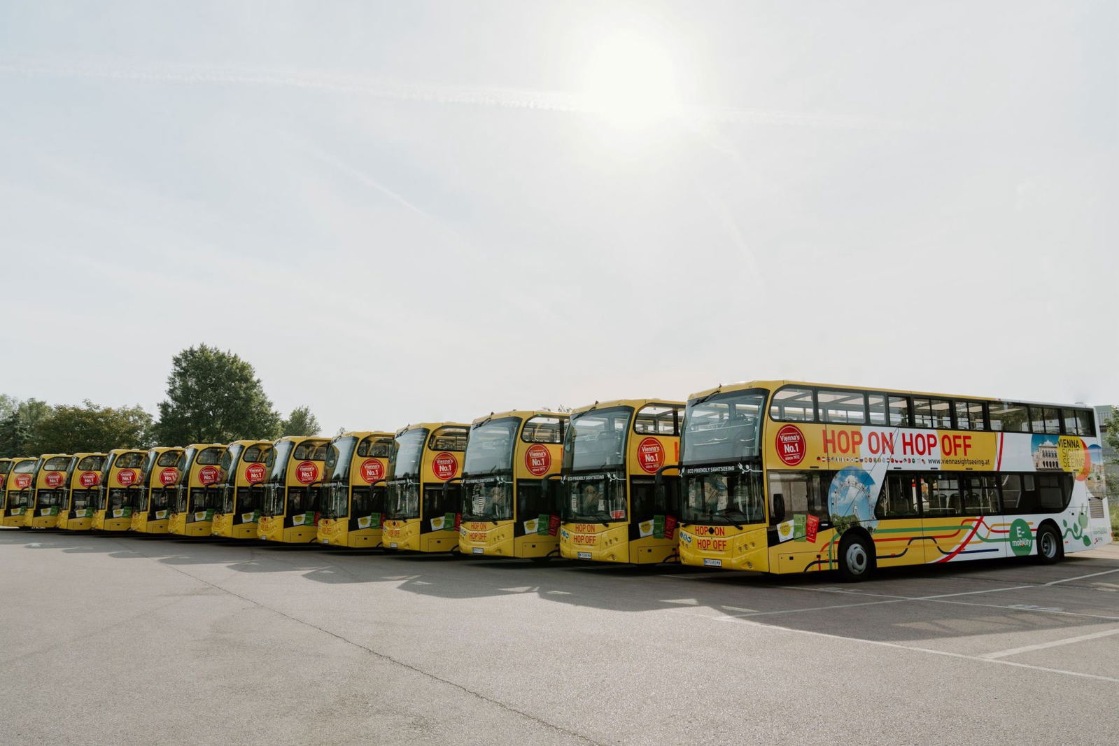 Kizárólag elektromos városnéző buszokkal szolgáltat a jövőben a Vienna Sightseeing