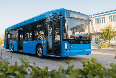 Megérkeztek az első fotók Budapest vadonatúj BYD eBus B12 villanybuszairól