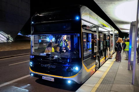 Megérkezett a portói BRT-hálózat első csuklós CaetanoBus hidrogénbusza