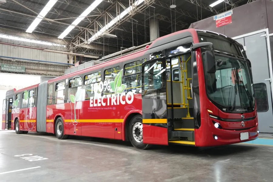 Marcopolo karosszériával mutatta be Kolumbiának szánt BRT-buszát a BYD