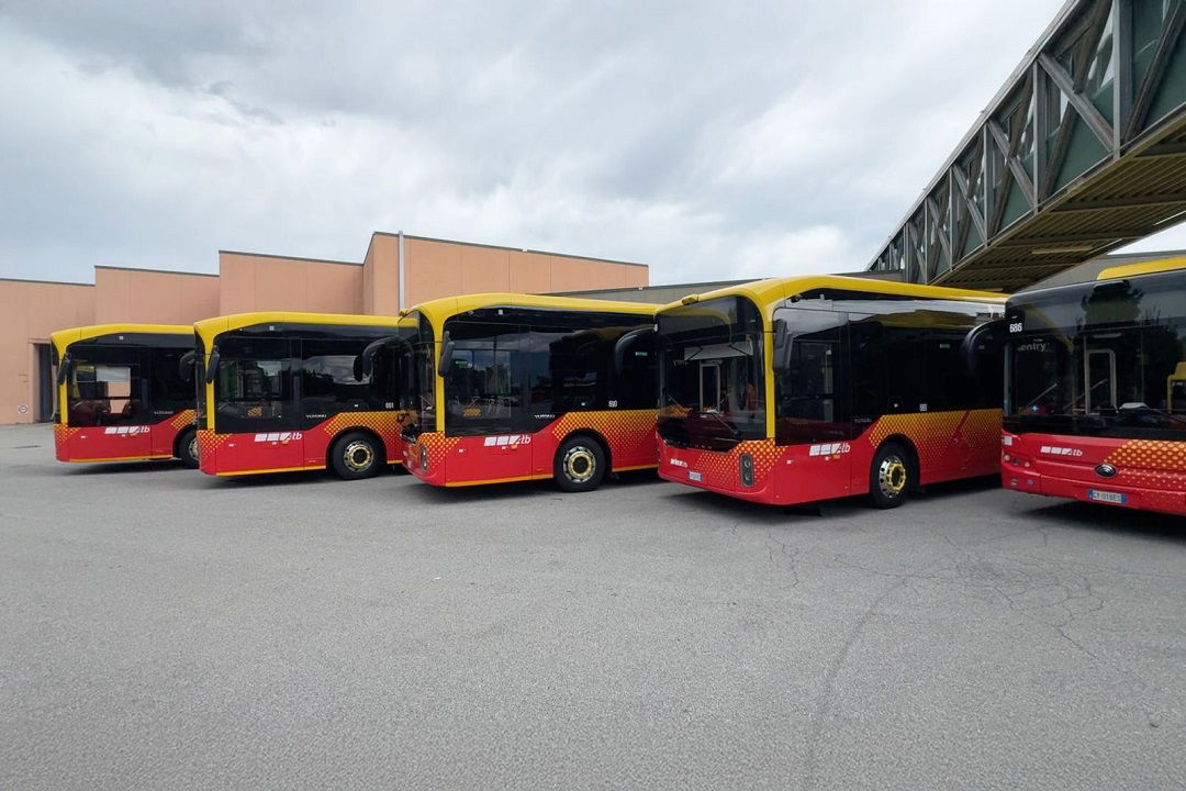 Tizenegy elektromos Yutong autóbuszt állított forgalomba az ATB Bergamo