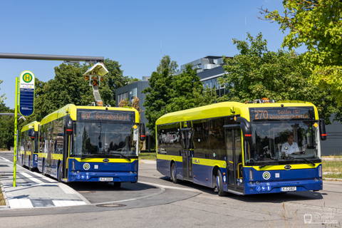 Forgalomba álltak Németország első BYD eBus B12 villanybuszai München térségében