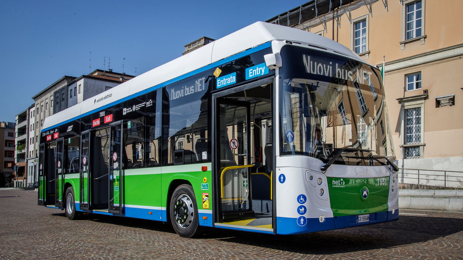 A Menarinibus leszállította Monza első elektromos autóbuszait