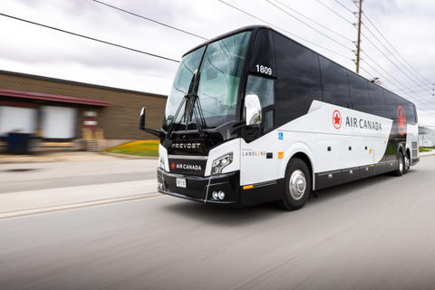 Bővíti luxusbuszos szolgáltatását az Air Canada: Kingston is felkerült a térképre