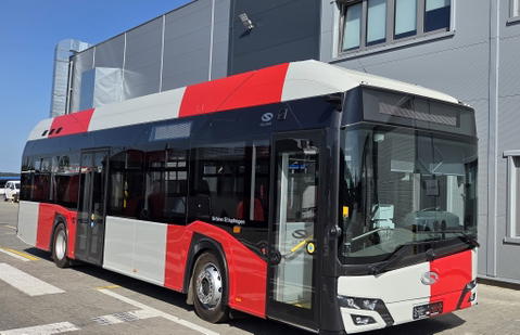 Elkészültek a közép-csehországi régió Solaris hidrogénbuszai