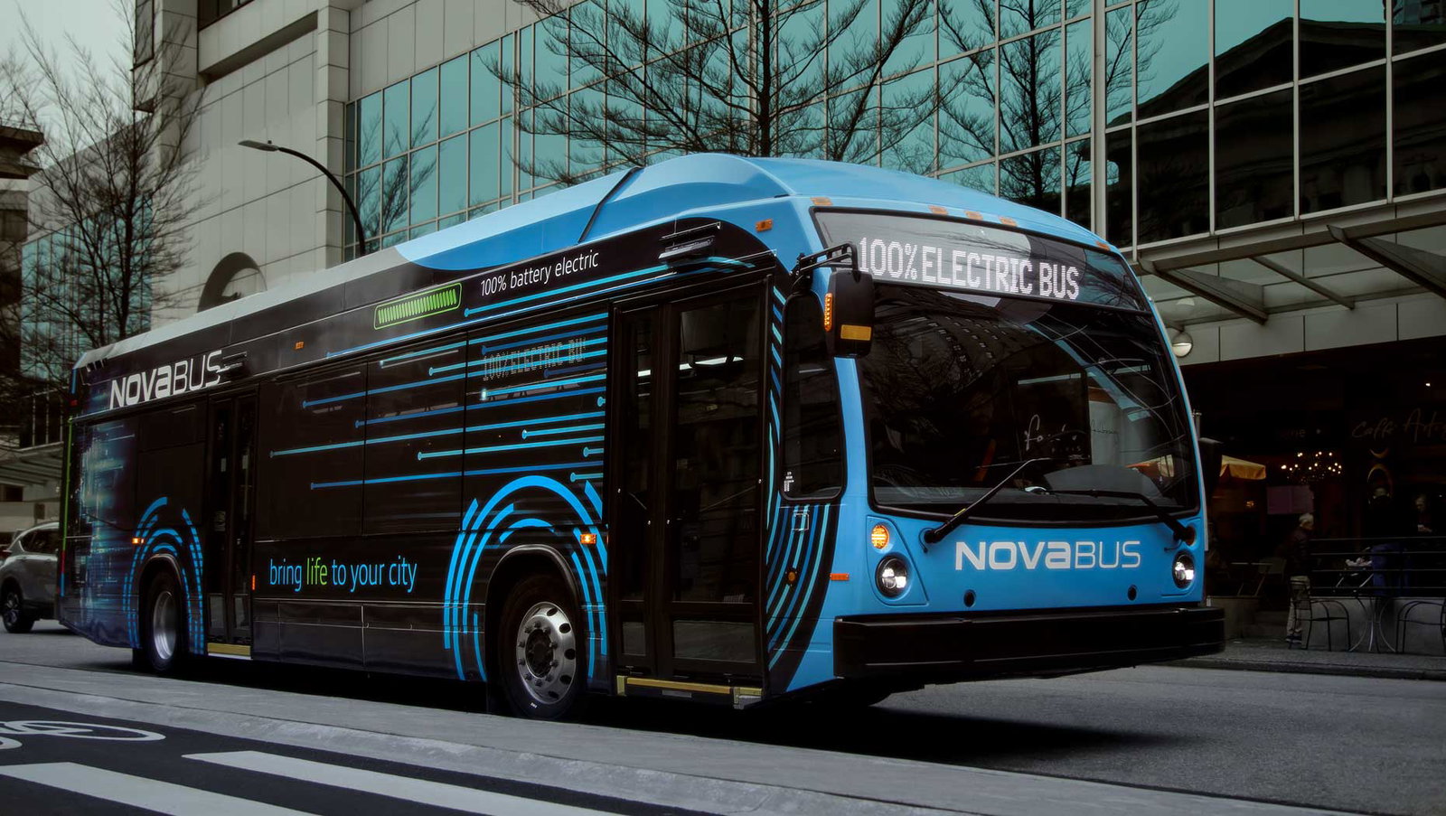 A kanadai Calgary 120 elektromos Nova LFSe+ buszt állít forgalomba 2028-ig