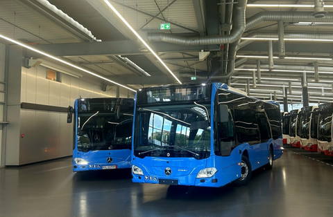 Elindult Magyarországra a BKV új Citaro K flottájának első darabja