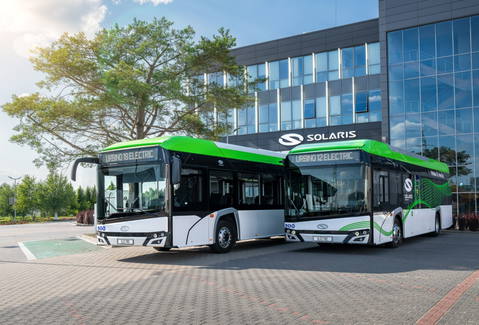 Elektromos járművekkel tér vissza a Solaris Gdańsk közösségi közlekedésébe