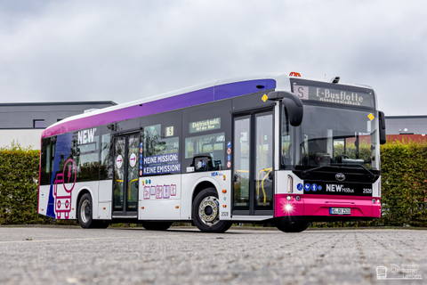 Forgalomba álltak a német NEW mobil komáromi gyártású BYD eBus B12.b villanybuszai