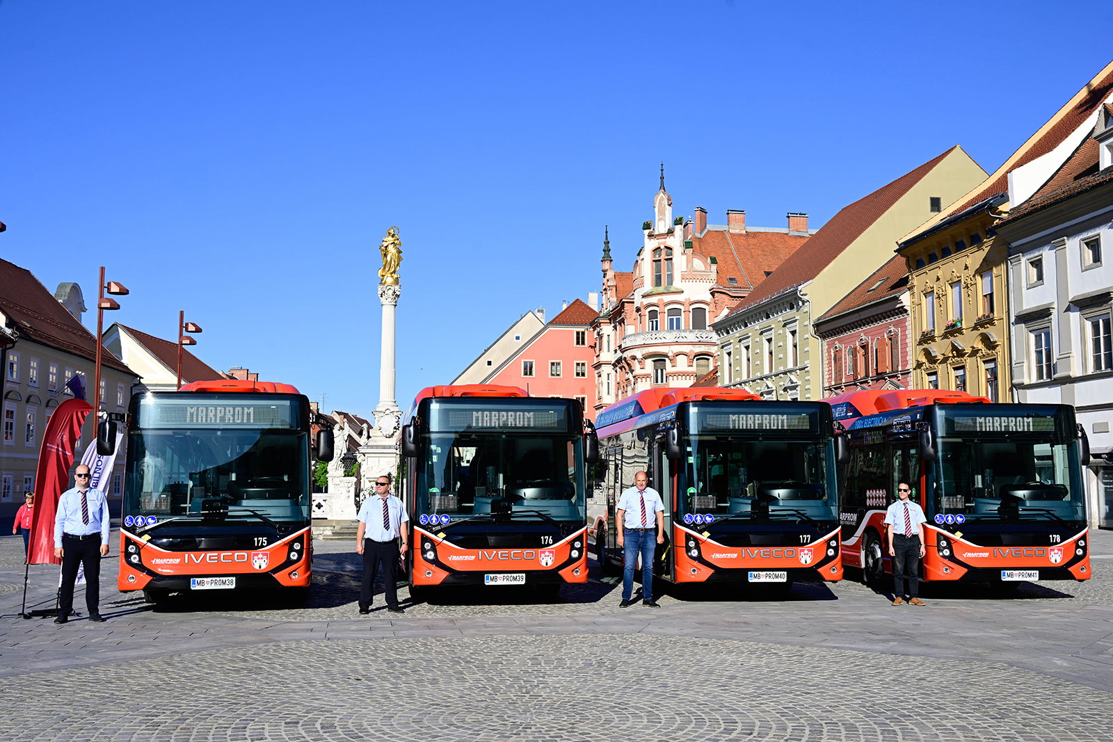 Újabb Iveco E-Way midibuszokkal bővült Maribor elektromos járműparkja