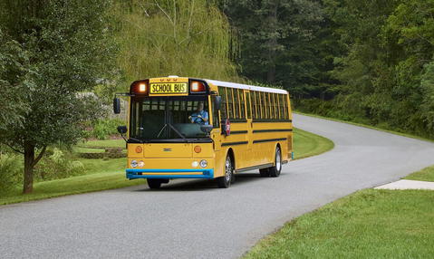 Bemutatkozott a Thomas Built Buses első Type D kategóriás elektromos iskolabusza