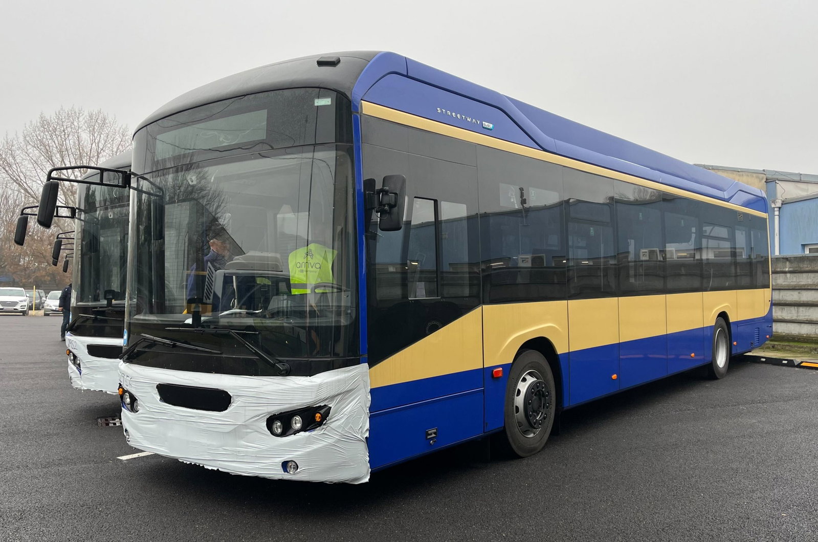 Megérkeztek Nagyszombat első Iveco Streetway ELEC villanybuszai