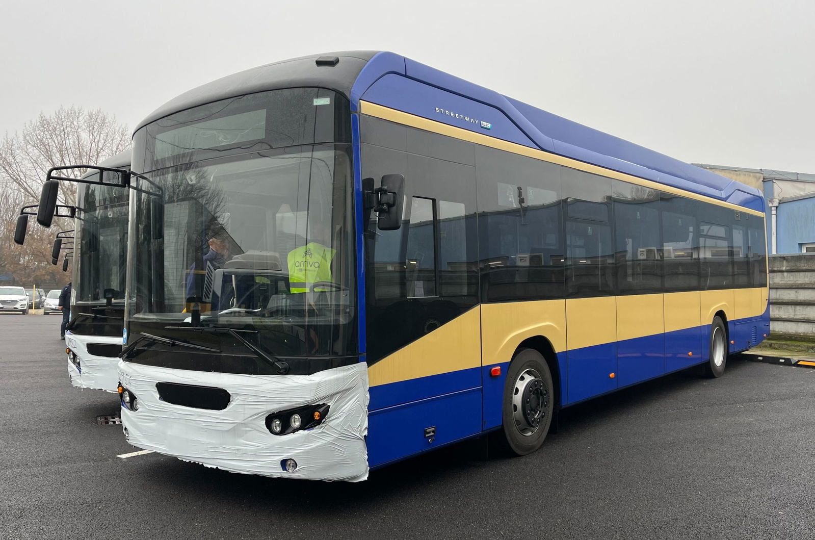 Megérkeztek Nagyszombat első Iveco Streetway ELEC villanybuszai