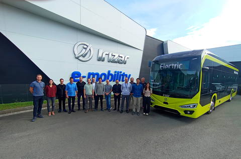 Bevásárol az Irizar frissen bemutatott városi villanybuszából Köln