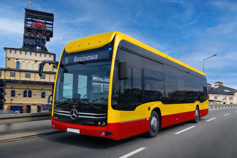Tizennégy hidrogén hatótávnövelős Mercedes-Benz eCitarót vásárol a lengyelországi Wałbrzych