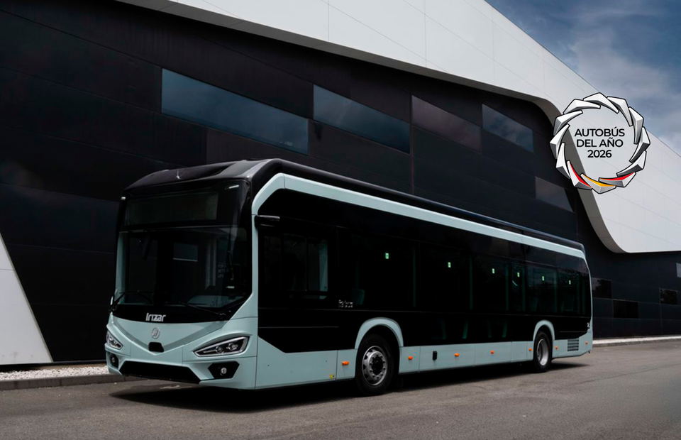 Az új Irizar ie bus Efficient nyerte el az Év Autóbusza 2026 címet Spanyolországban