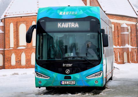Folytatja litvániai terjeszkedését az Irizar e-mobility: tíz új ie villanybusz áll forgalomba a Kautra üzemeltetésében