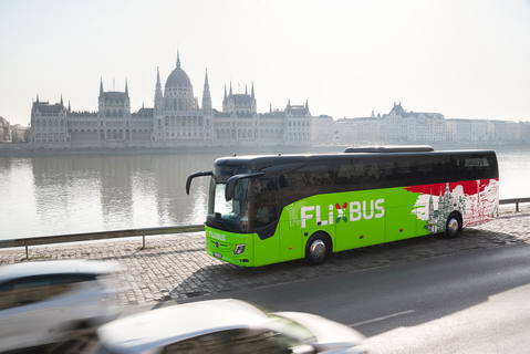 A FlixBus elindította belföldi jegyértékesítését Magyarországon