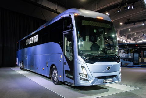 Bemutatkozott a Volvo 9800 turistabusz új generációja