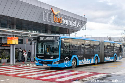 Adatalapú rendszer segíti a 100E repülőtéri buszjárat rugalmas sűrítését