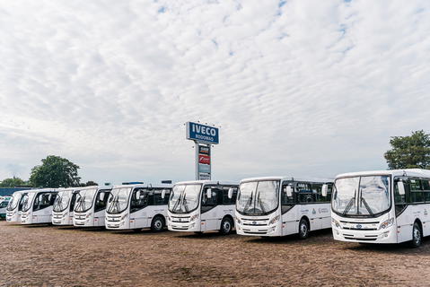Mascarello karosszériás Iveco autóbuszokkal erősít a paraguayi rendőrség