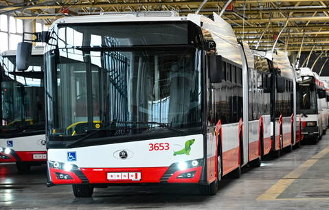 Brno launches tender for 40 new articulated trolleybuses as billion-koruna depot developments get under way