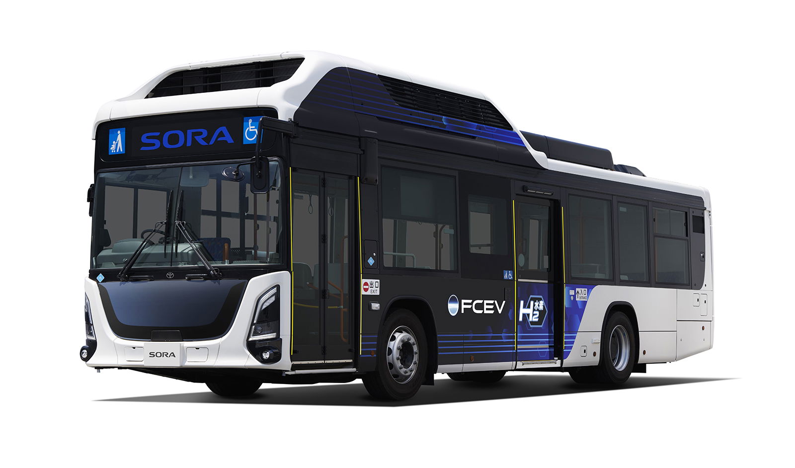 Hatékonyabb üzemanyagcellával érkezik a Toyota Sora hidrogénbusz új generációja