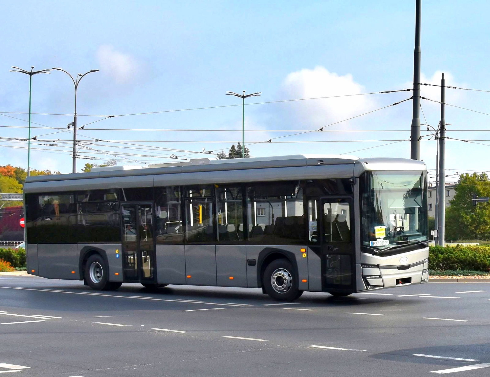 Új Solaris a láthatáron: közúti próbafutáson az elektromos helyközi prototípus