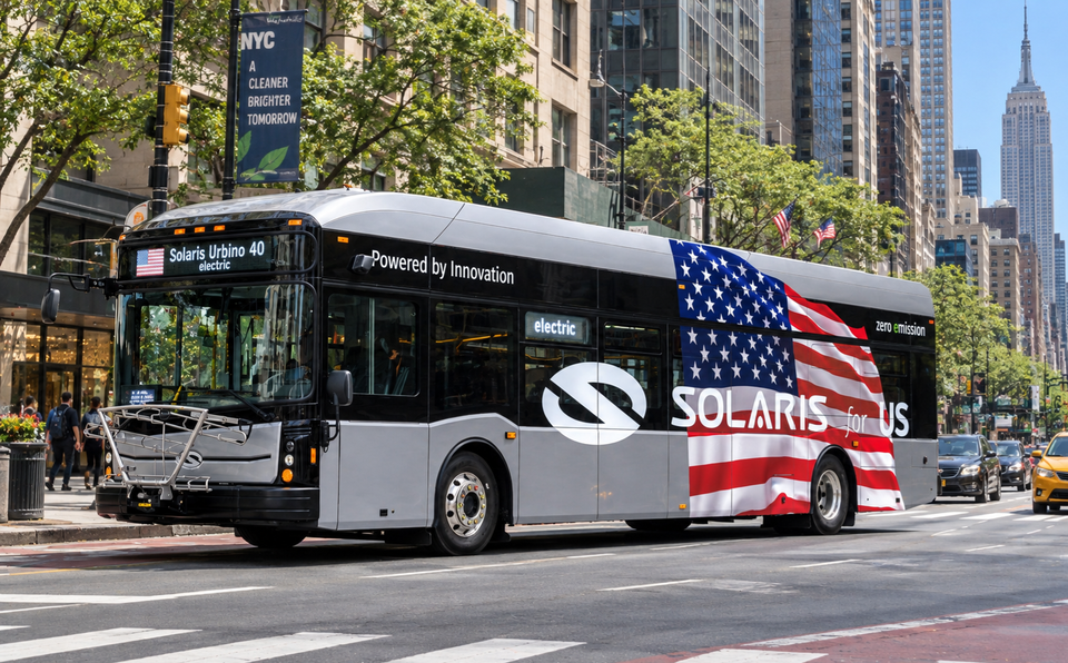 A Solaris is beszáll az amerikai buszpiacért folyó versenybe: már működik az elmirai üzeme