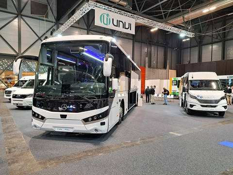 FIAA 2026: small and large coaches at the UNVI booth