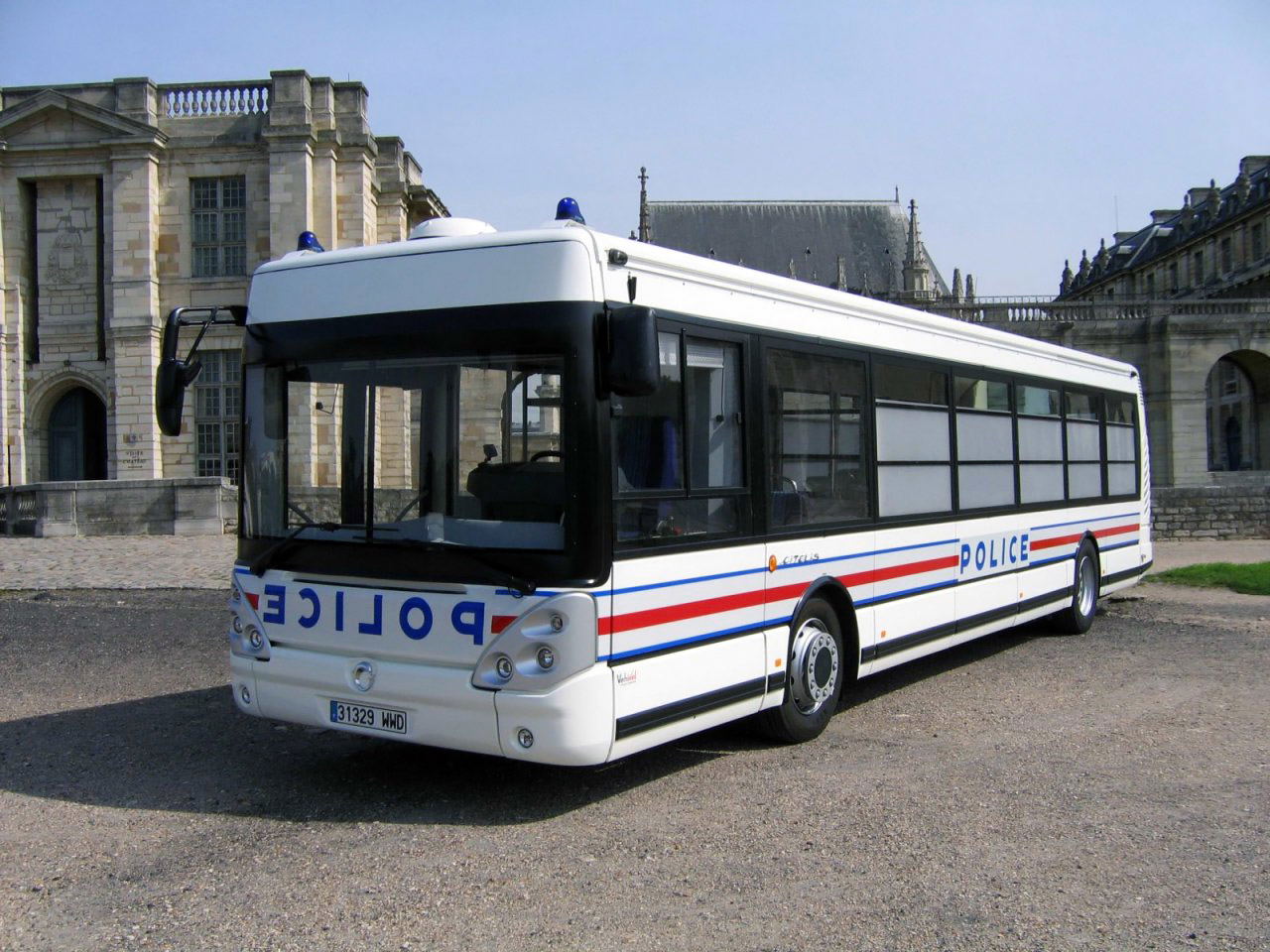 Péntek esti érdekesség: Vehixel Irisbus Citelis CRS rabszállító autóbusz