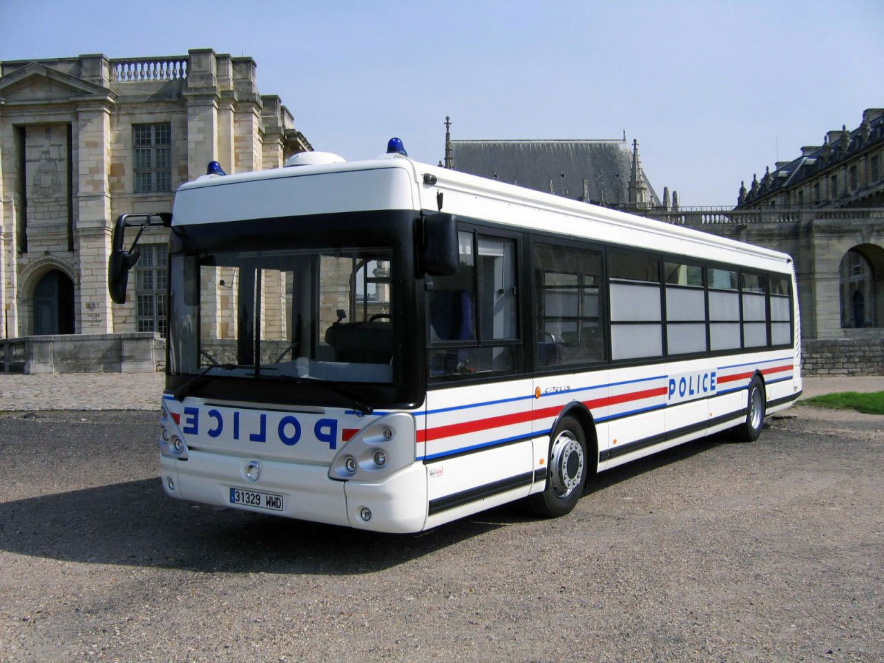 Péntek esti érdekesség: Vehixel Irisbus Citelis CRS rabszállító autóbusz